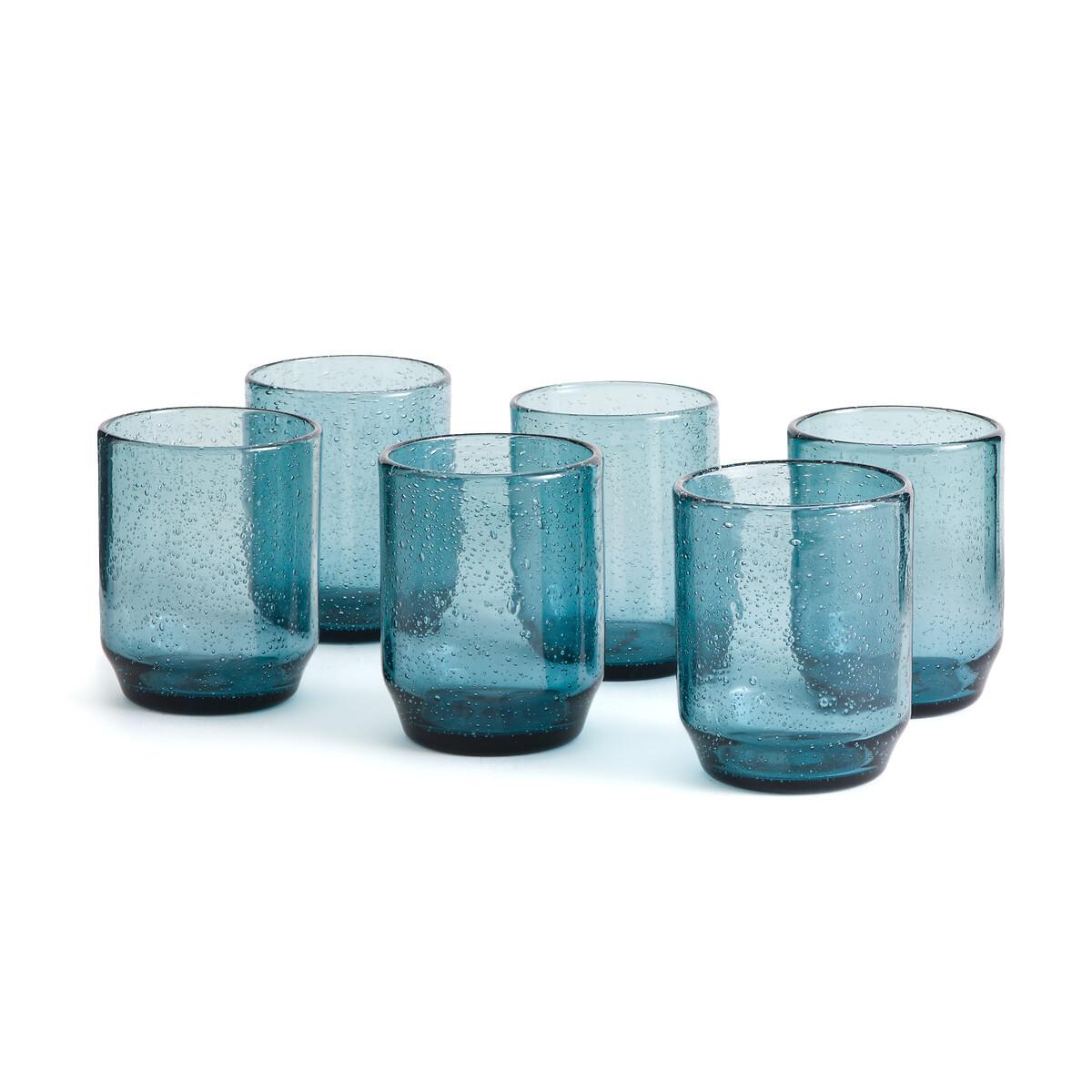 La Redoute Intérieurs  Lot de 6 gobelets en verre bullé 