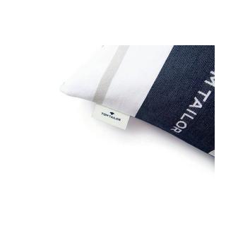 TOM TAILOR Logo Housse de Coussin  