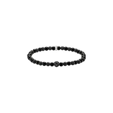 Bracelet Talisman Énergie Positive avec Perles d'Obsidienne