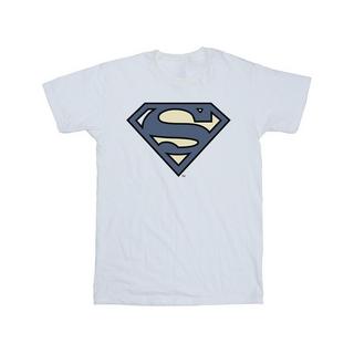 DC COMICS  Superman Indigo Blue Logo TShirt 