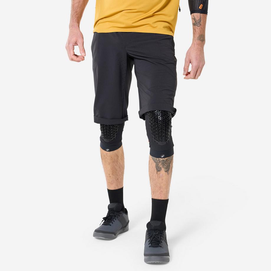 ROCKRIDER  Genouillères VTT All-mountain et Enduro light D3O 