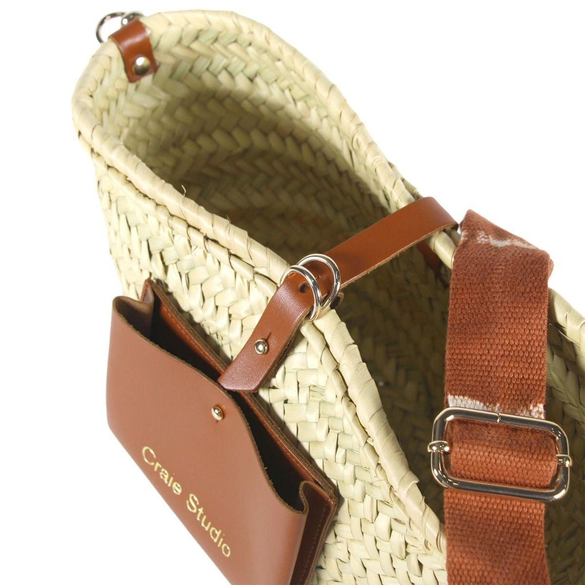 Craie Petit Panier geflochtene Korbtasche  