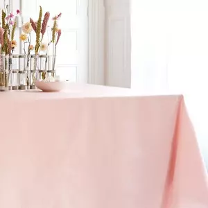 Tischdecke abwaschbarn Pailletten rosa