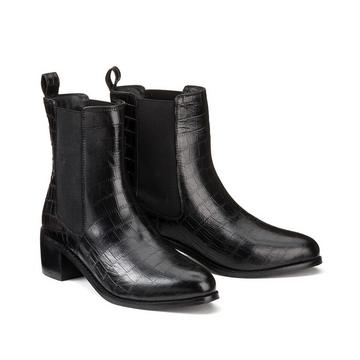 Boots flachem Absatz