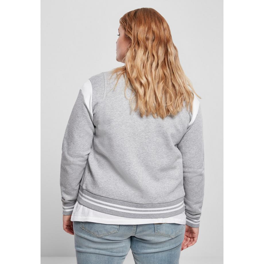 URBAN CLASSICS Giacca Organic Inset College Taglie Grandi  