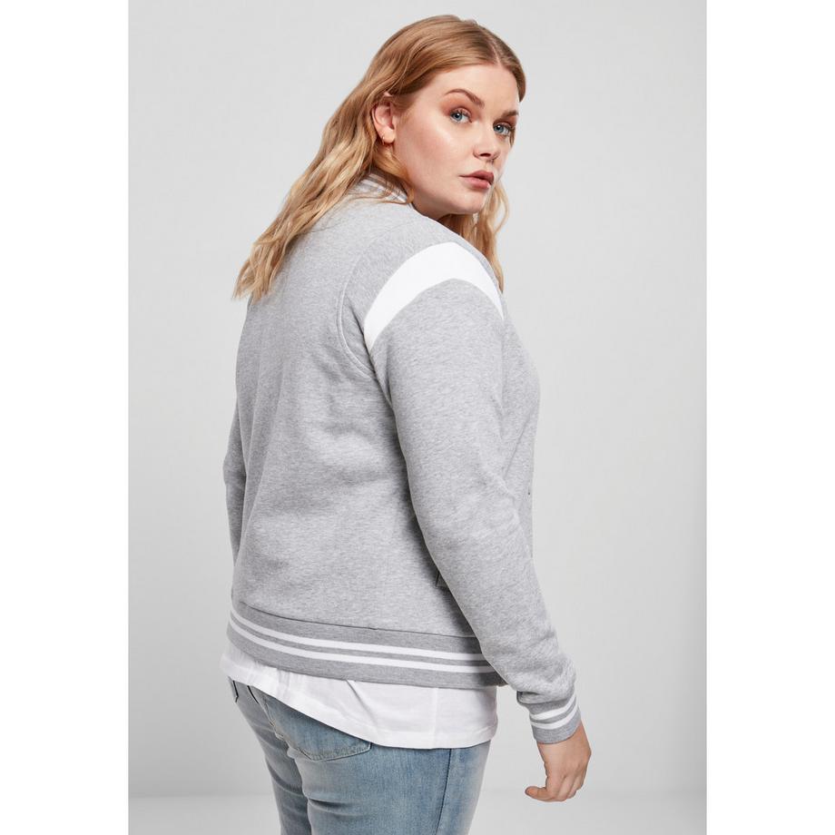 URBAN CLASSICS Giacca Organic Inset College Taglie Grandi  