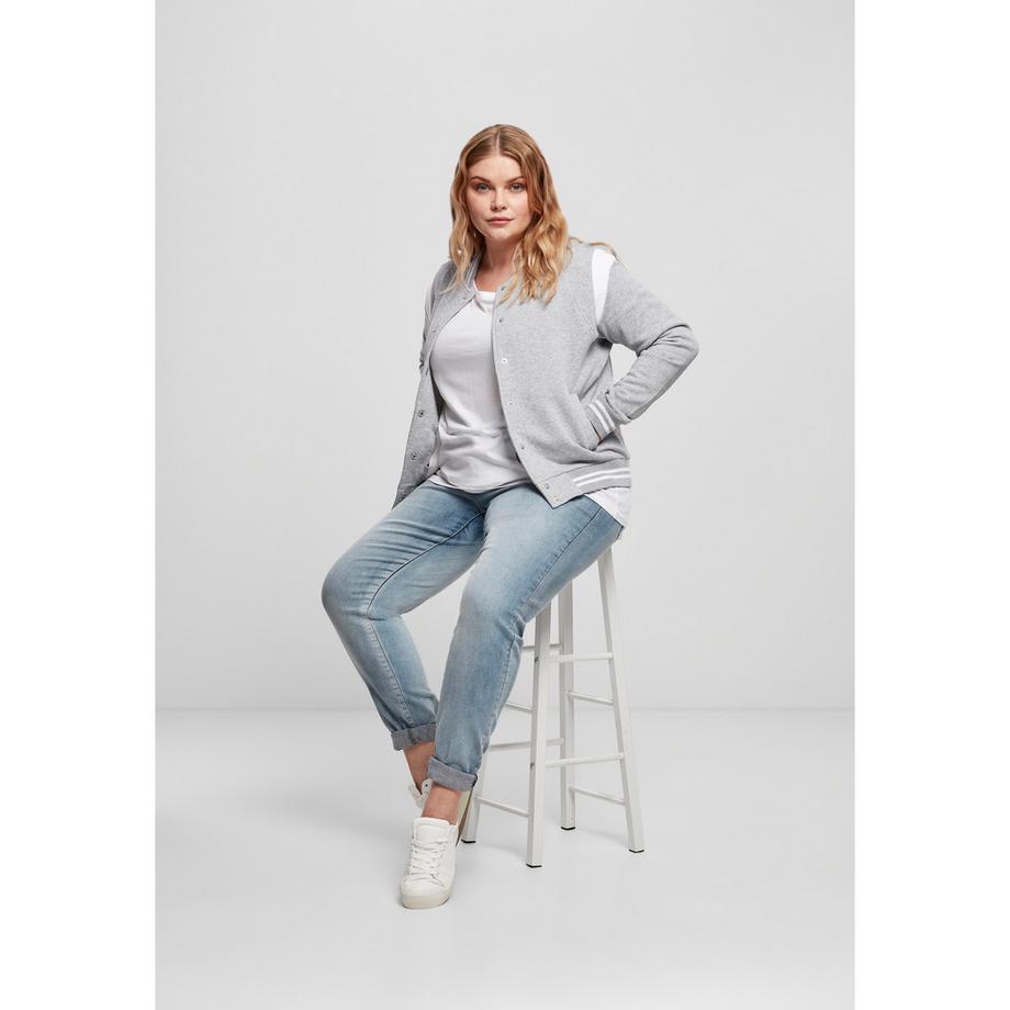 URBAN CLASSICS Giacca Organic Inset College Taglie Grandi  