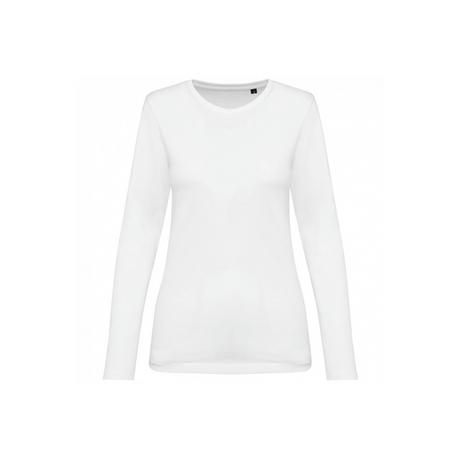 Kariban Supima T-Shirt Manica Lunga Scollo Rotondo  