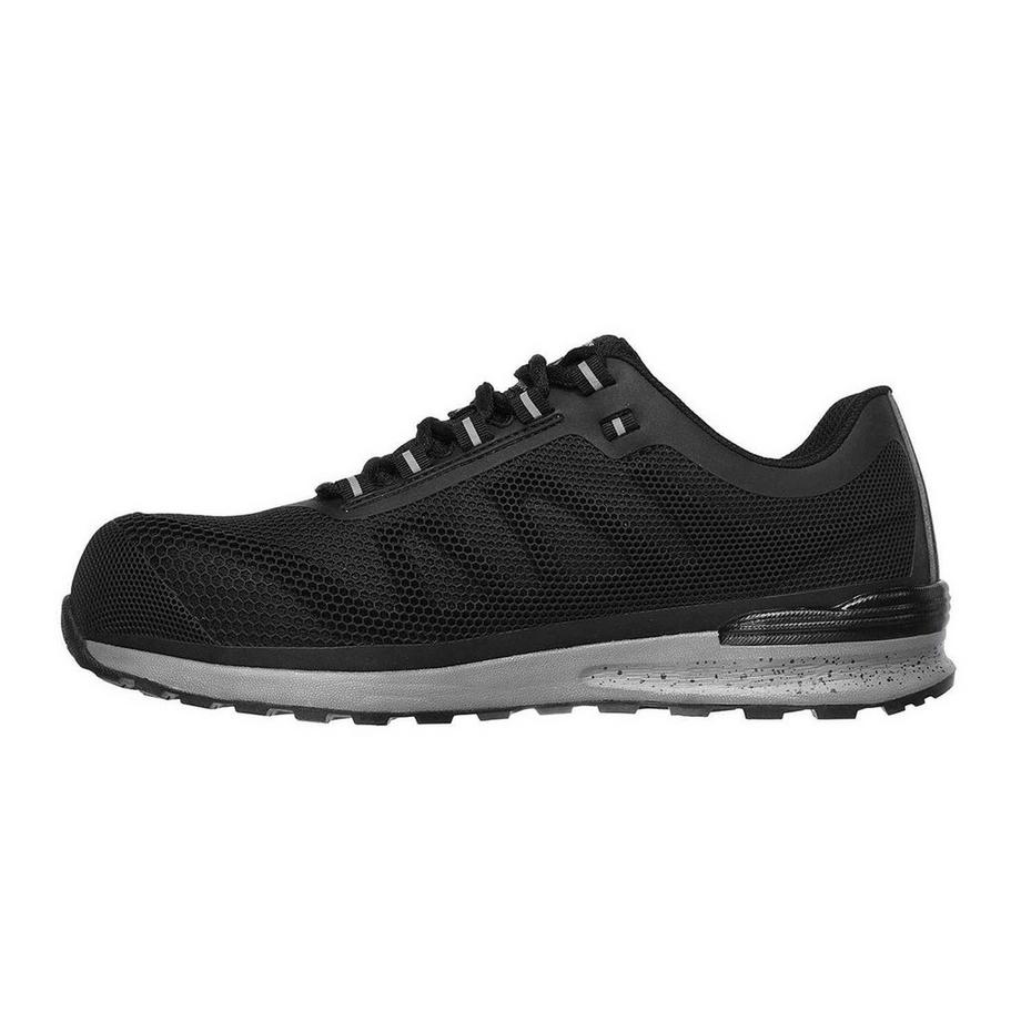 SKECHERS Lyndale Sicherheitsschuhe Stahlkappe Netzmaterial  