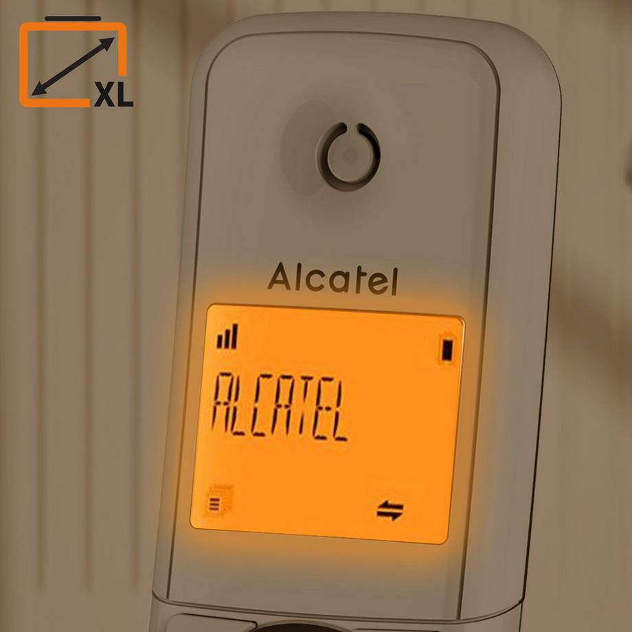 Alcatel  Lot de 2 Téléphone Alcatel F860 Duo Gris 