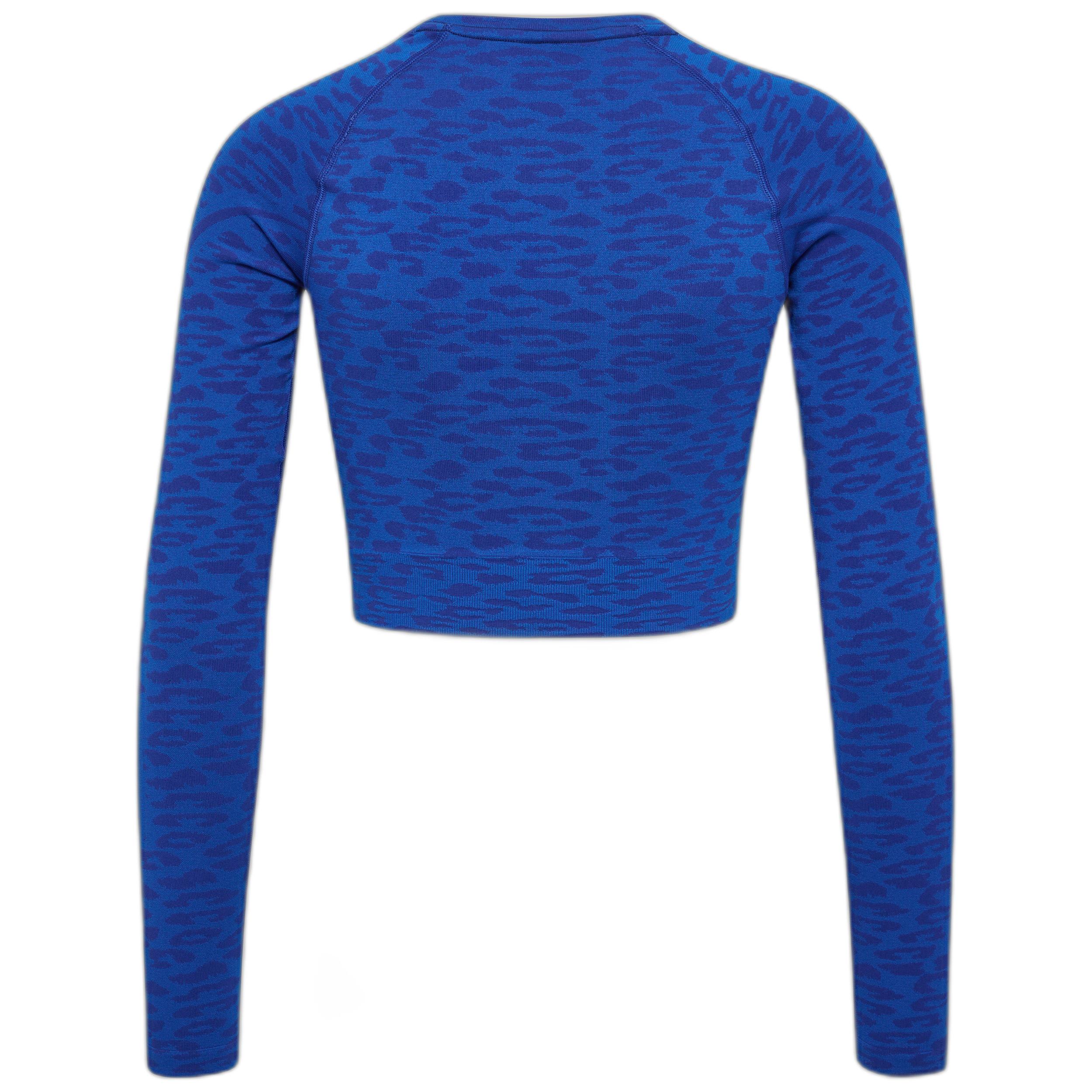 Hummel  crop top a maniche lunghe mt leo 