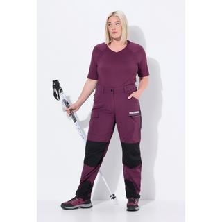 Ulla Popken HYPRAR Hybrid-Trekkinghose Reflektor Klettriegel  