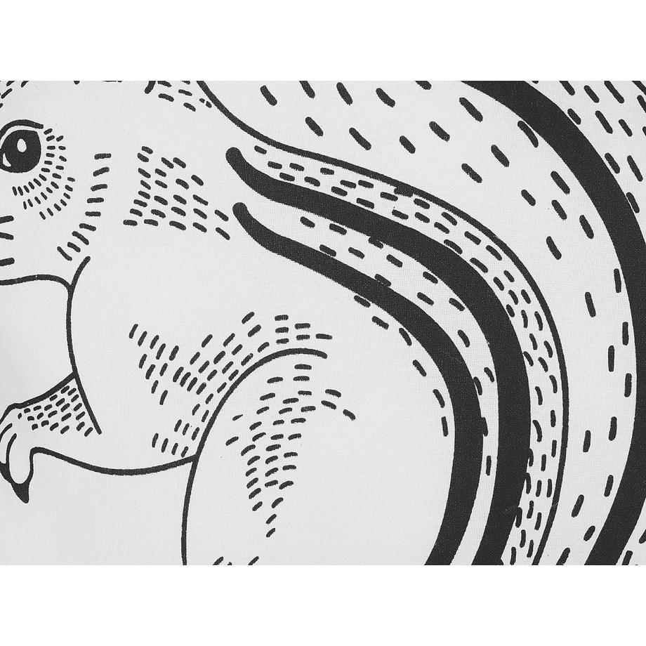 Beliani Lot de 2 coussins décoratifs en Coton Moderne KOLKATA  