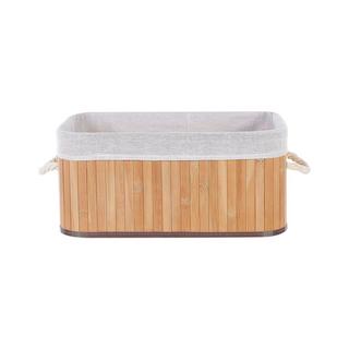 Beliani Korb en Legno di bambù Boho TALPE  