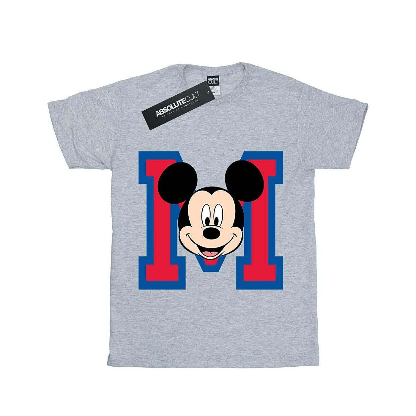 Disney  Mickey Mouse M Face TShirt 