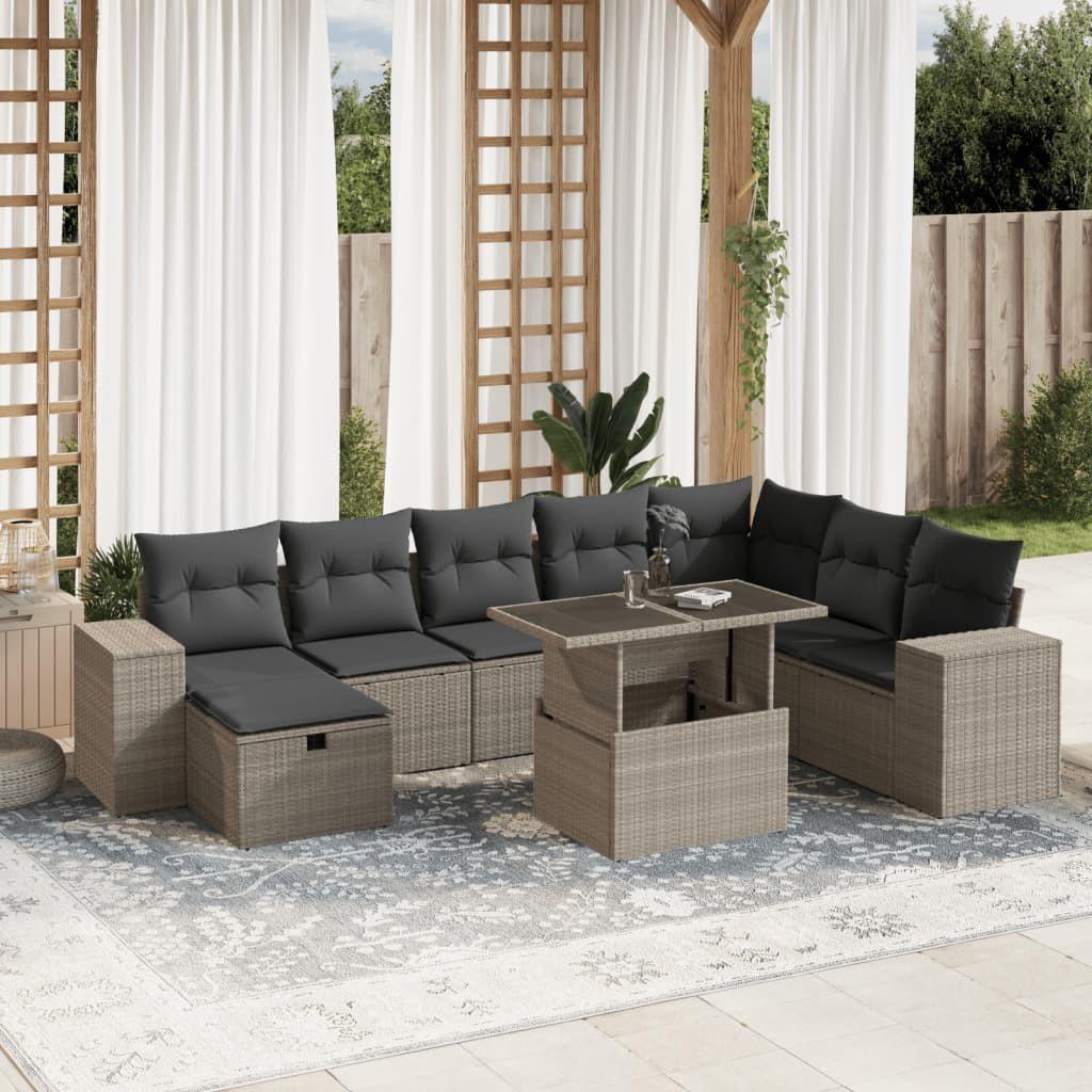 VidaXL Garten sofagarnitur poly-rattan  