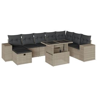 VidaXL Garten sofagarnitur poly-rattan  