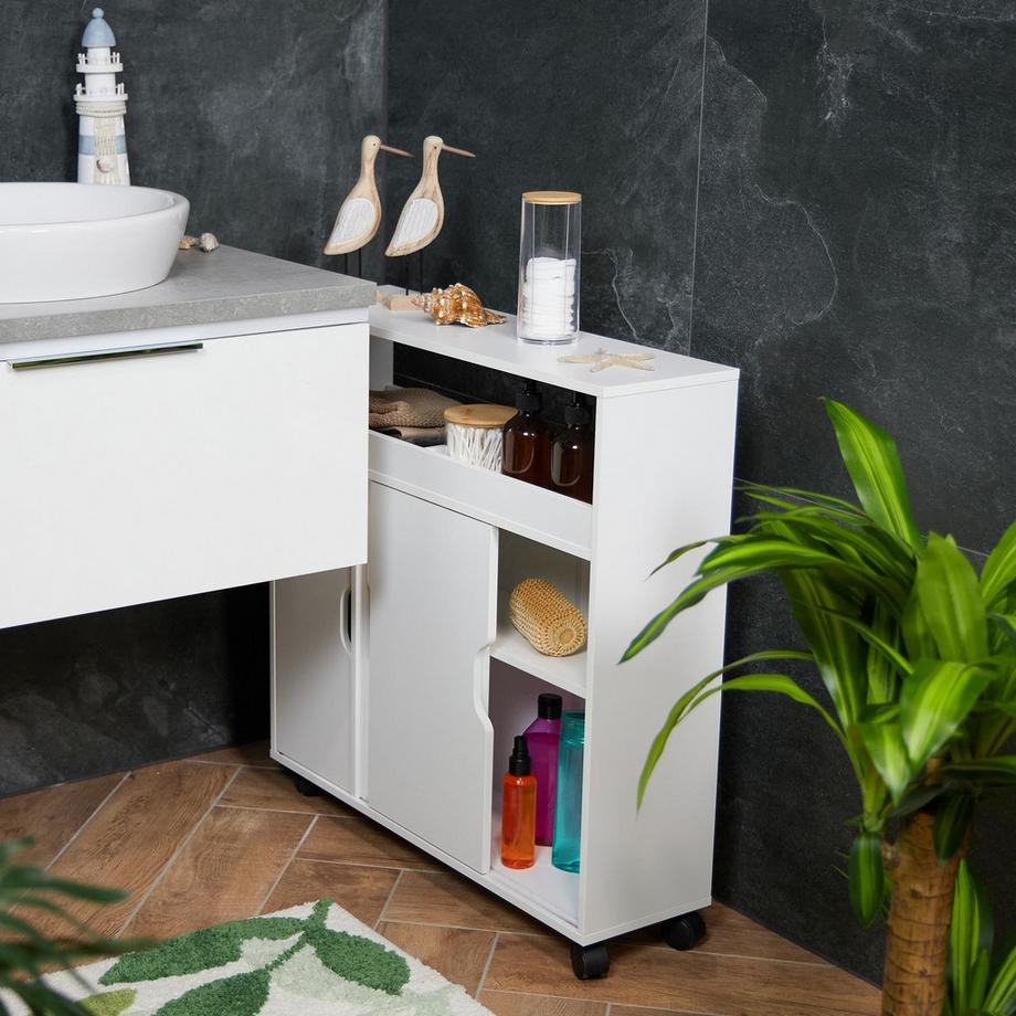Northix Armoire de niche avec compartiments ouverts  