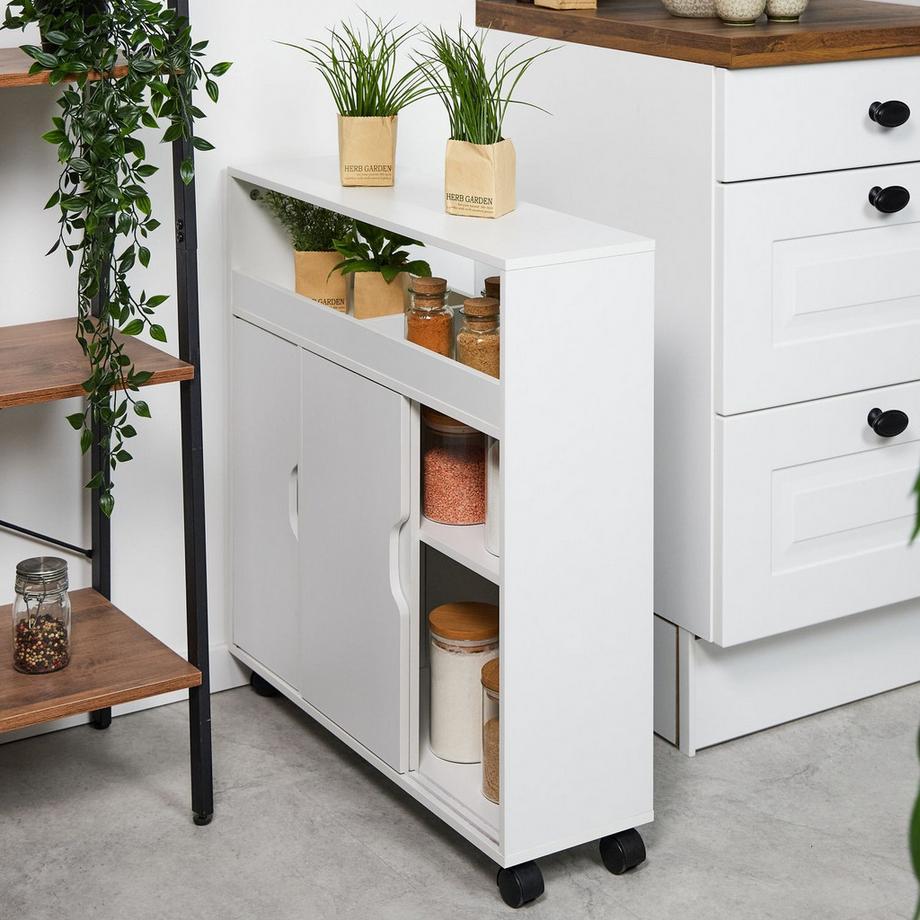 Northix Armoire de niche avec compartiments ouverts  