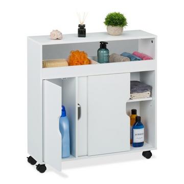 Nischenschrank mit offenen Fächern