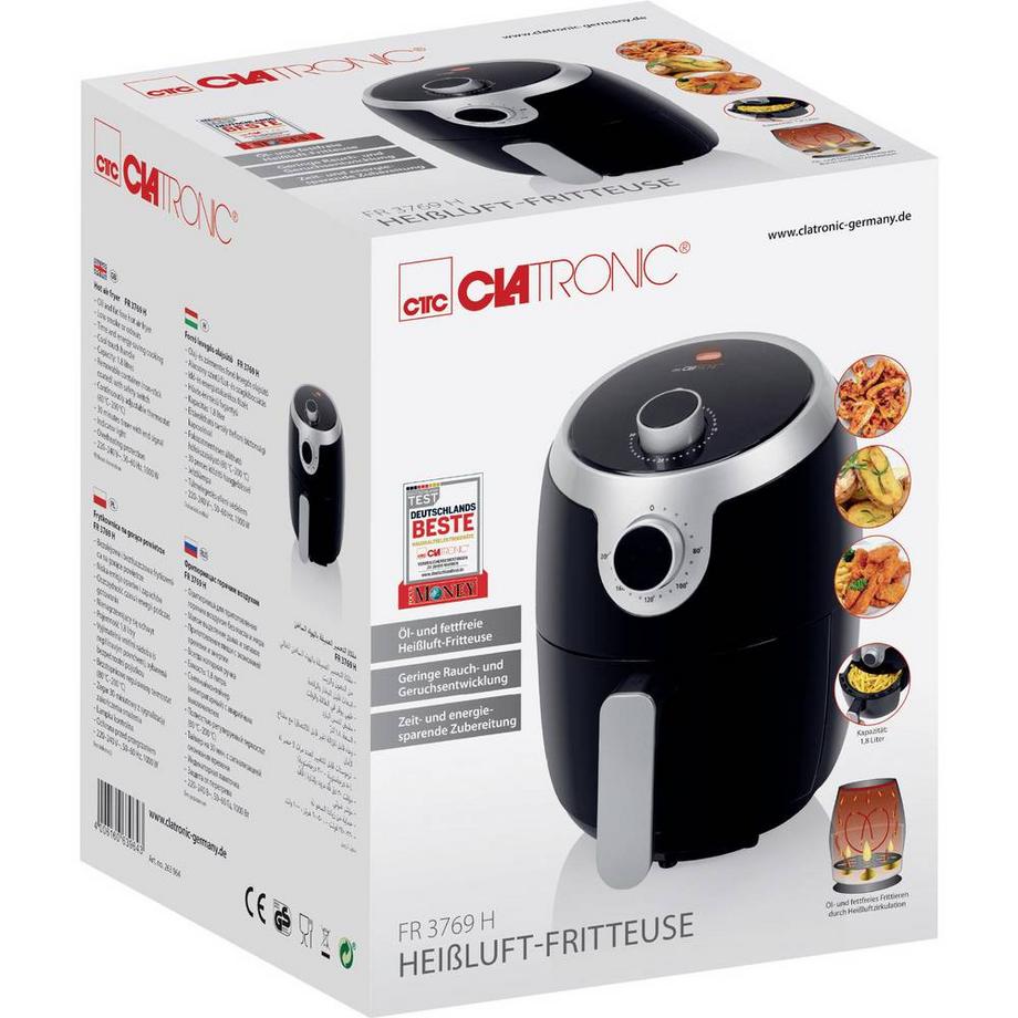 Clatronic Heissluft-Fritteuse FR 3769 H  