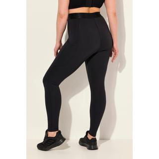 Ulla Popken  Legging de sport avec poches, matière recyclée séchant rapidement 