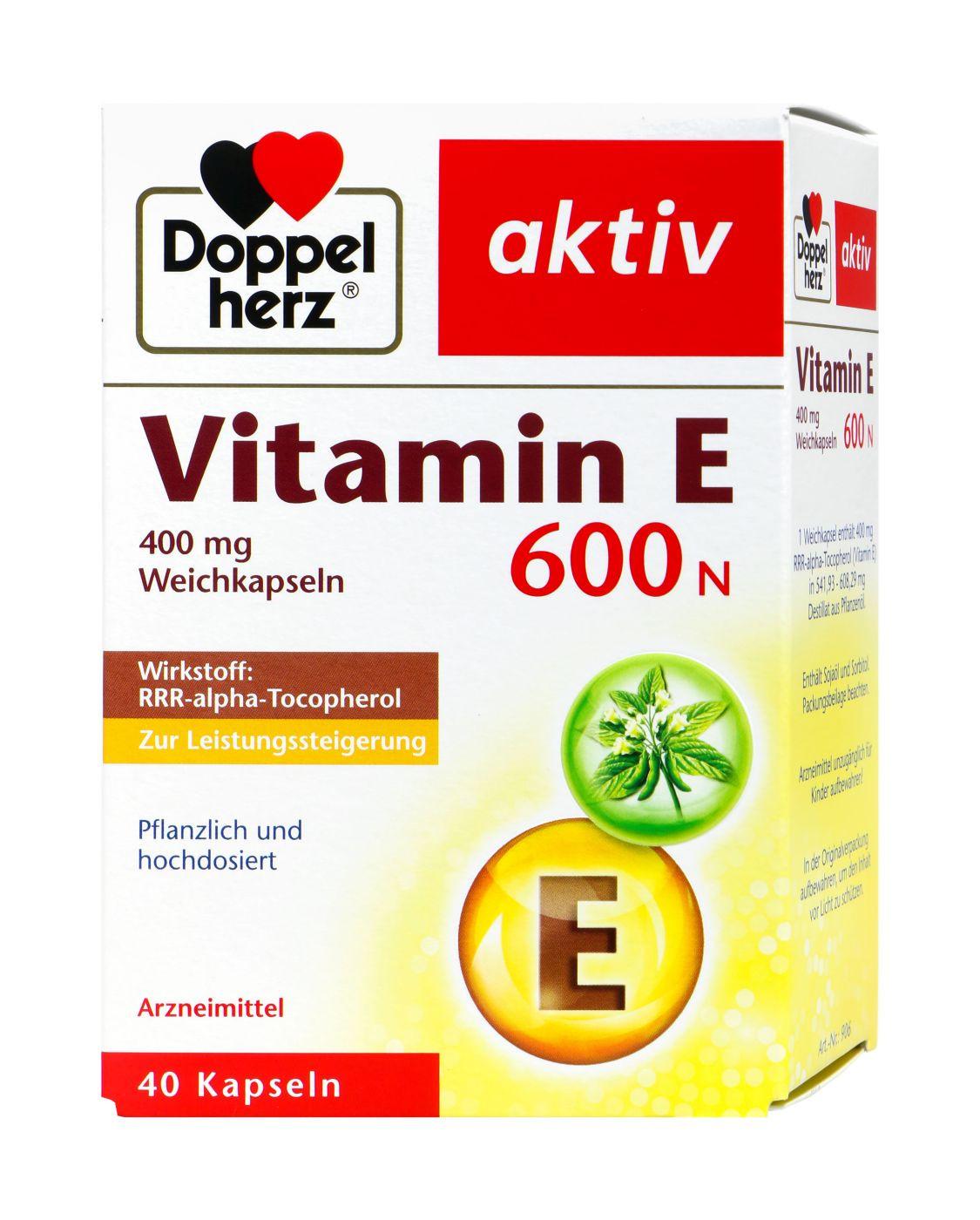 Doppelherz  Doppelherz Vitamin E 600 N Kapseln 