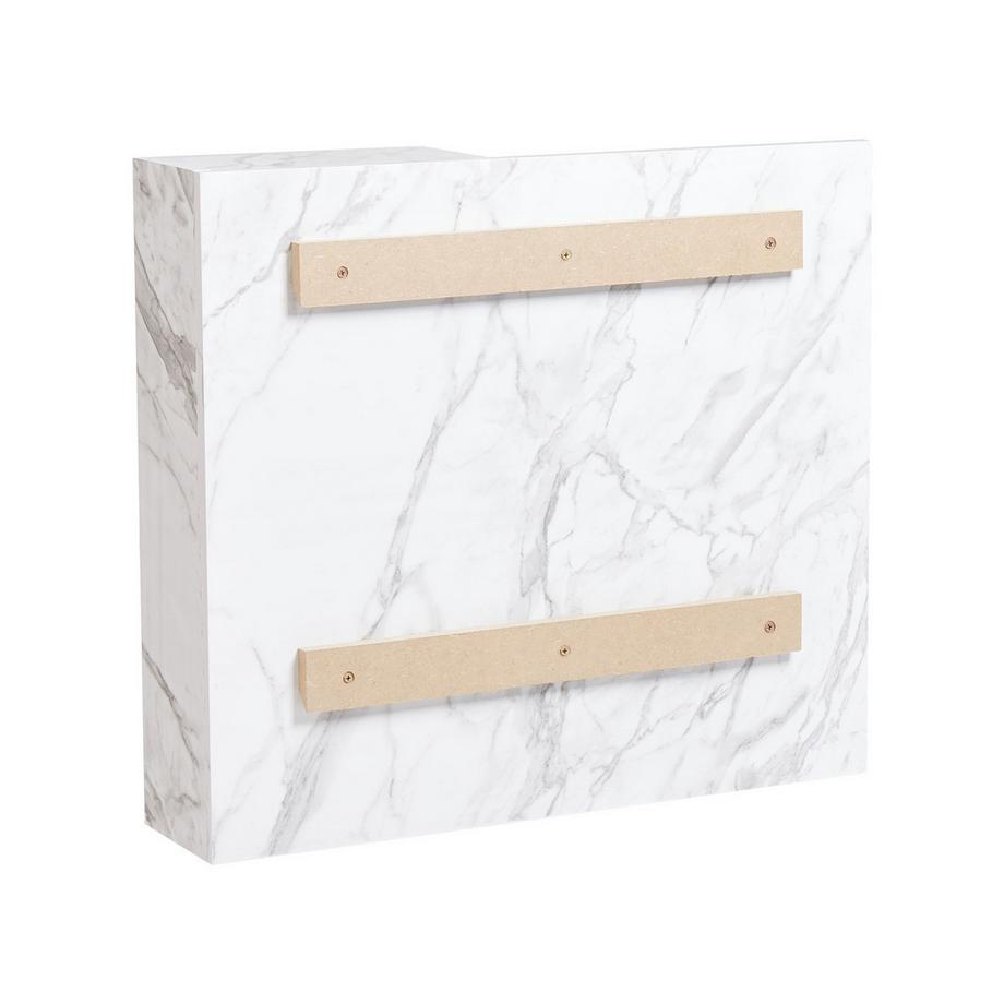 Beliani Armadio a muro per specchio da bagno en Pannello di fibre (LDF) Moderno JOINVILLE  