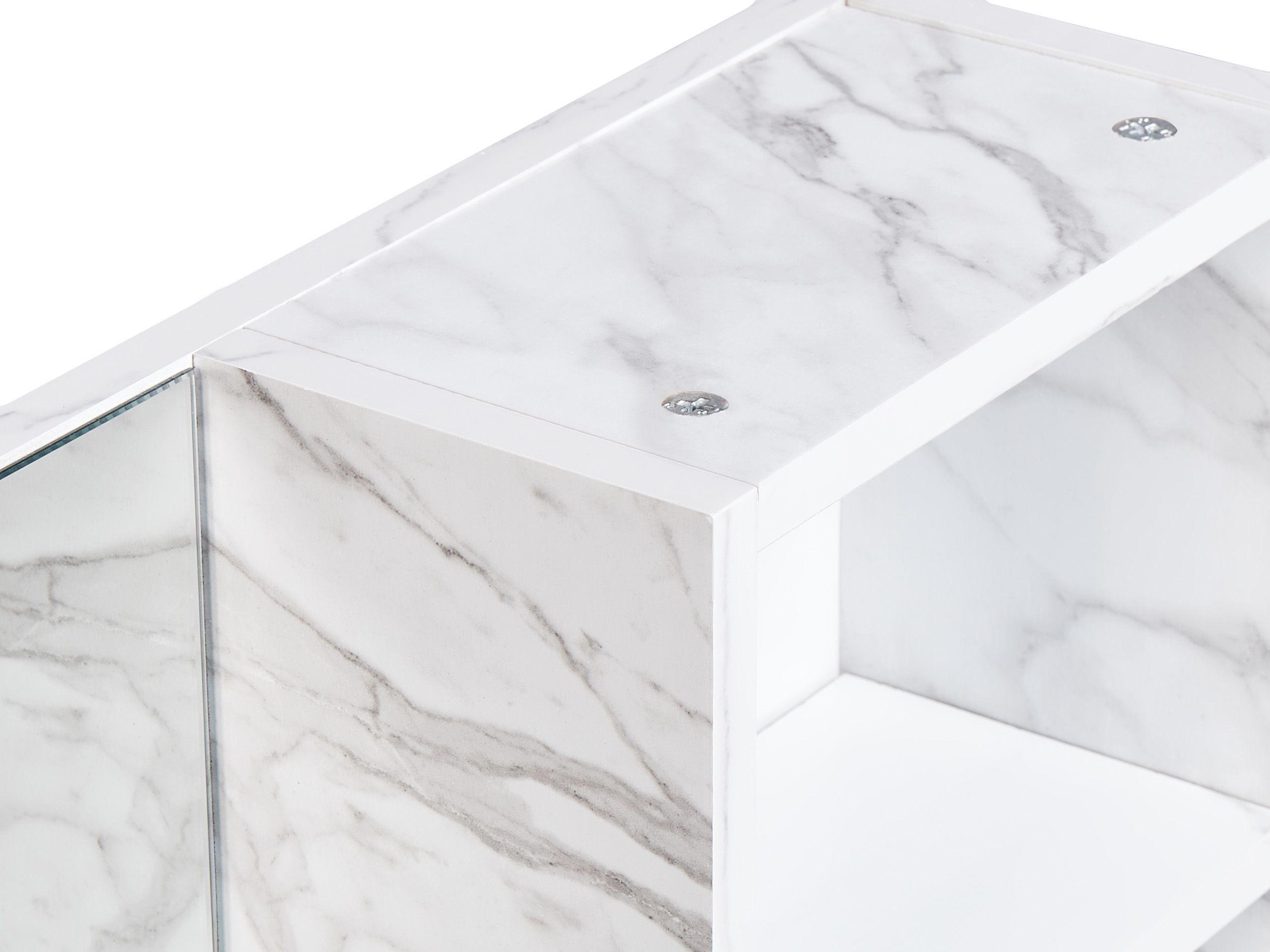 Beliani Armoire de toilette murale en Panneau de particules de bois Moderne JOINVILLE  