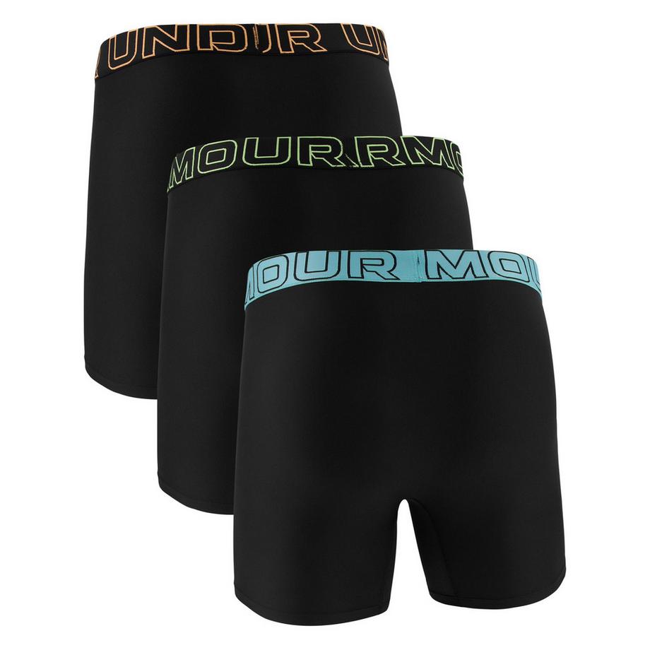 UNDER ARMOUR  Boxer  Paquet de 3 Conforme à la silhouette-UA PERFORMANCE TECH - SOLID 6 IN 3PK 