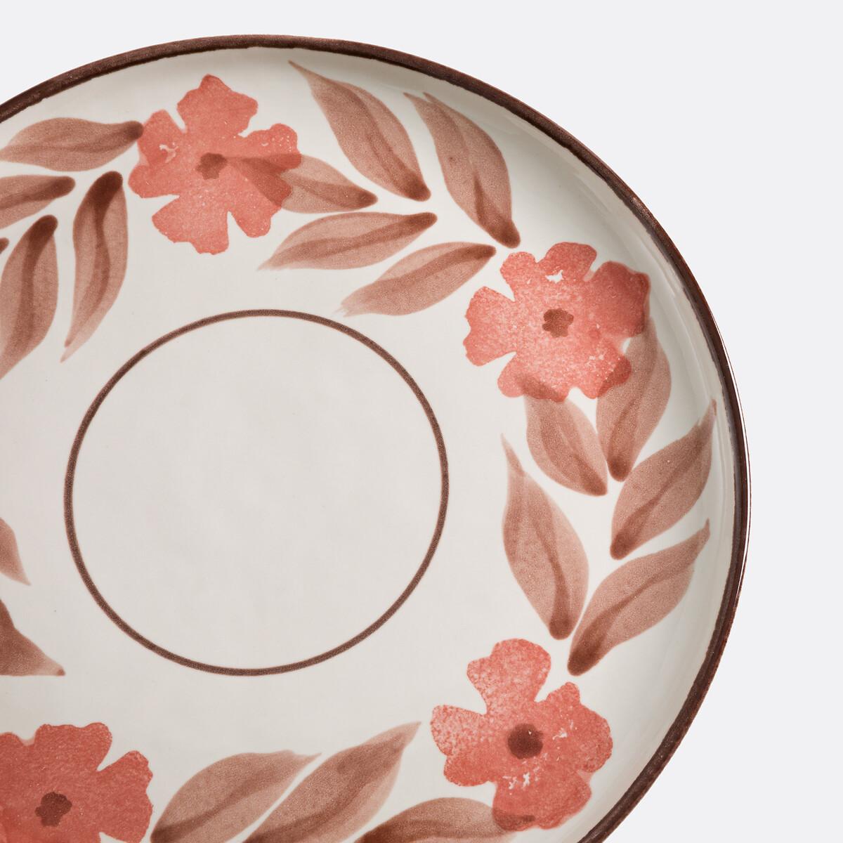 La Redoute Intérieurs Set mit 4 flachen Tellern aus Steingut  