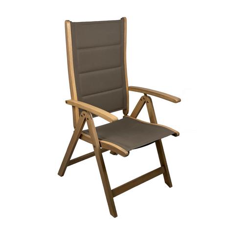 Kynast Chaise pliante de jardin  en bois d'acacia  