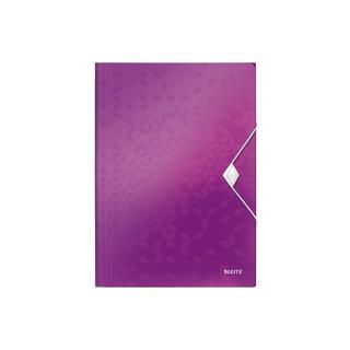 Leitz LEITZ Sammelmappe WOW A4 45990062 violett für 150 Blatt  