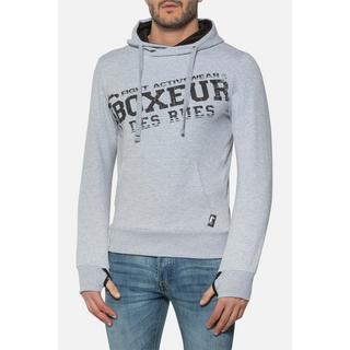 BOXEUR DES RUES  Kapuzenpullover Hooded Sweatshirt with Thumb Openings 