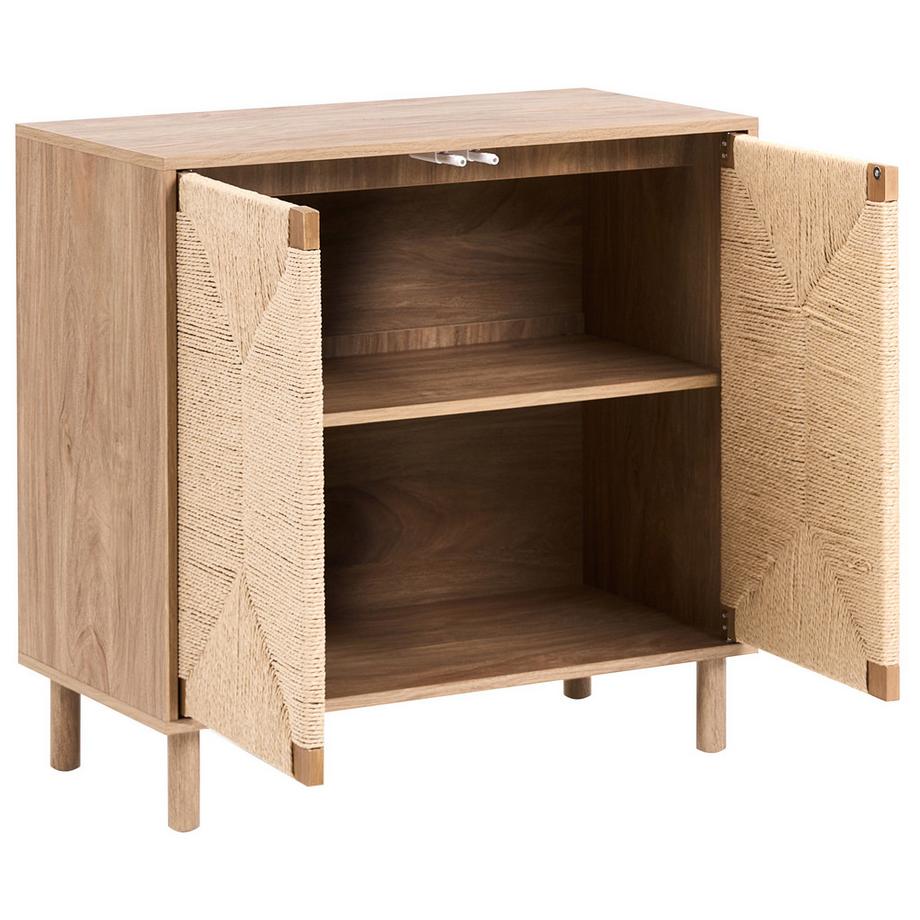 Beliani Sideboard mit 2 Türen aus Faserplatte  BONDI  