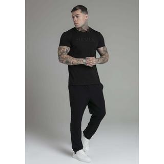 Sik Silk  T-Shirt Logo T-Shirt in Black 