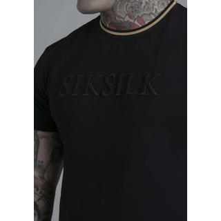 Sik Silk  T-shirt Logo T-Shirt in Black 