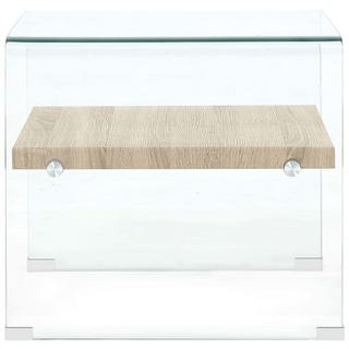 VidaXL Table basse verre  