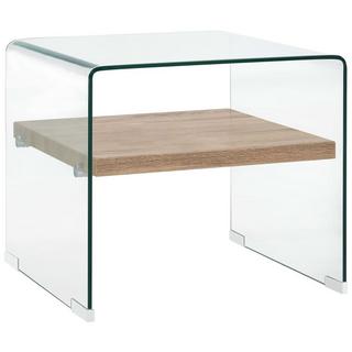 VidaXL Table basse verre  