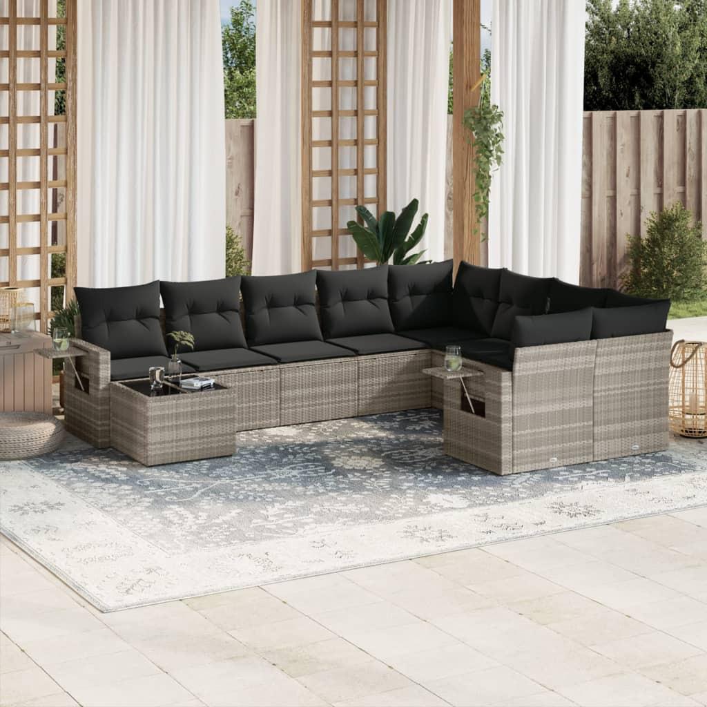 VidaXL Garten sofagarnitur poly-rattan  