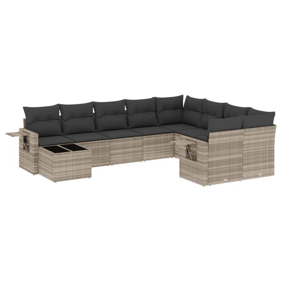 Garten sofagarnitur poly-rattan