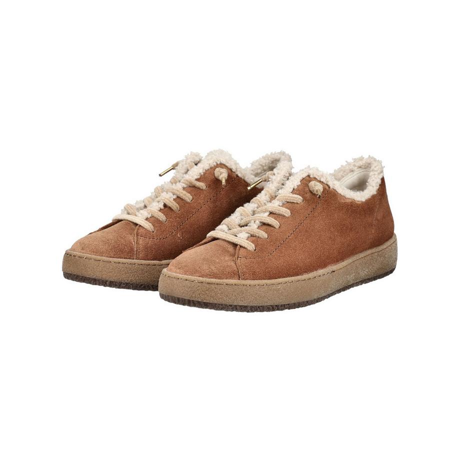 Paul Green Sneaker in camoscio con fodera in pelliccia sintetica  