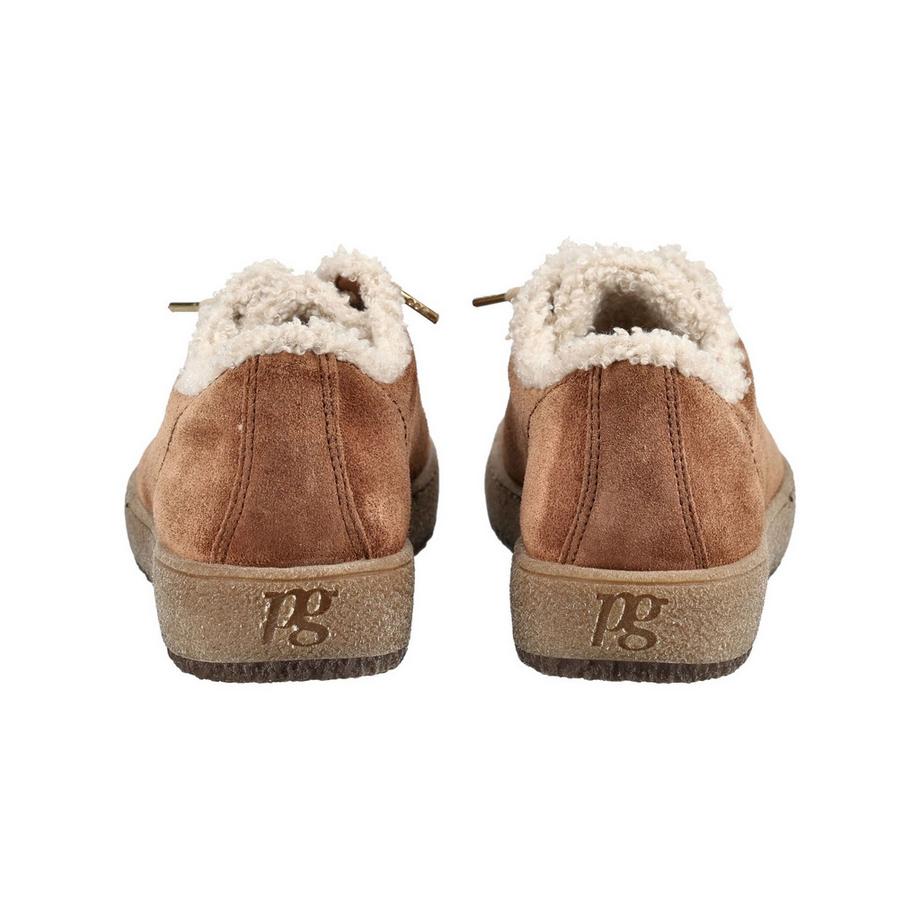 Paul Green Sneaker in camoscio con fodera in pelliccia sintetica  