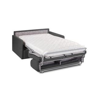 Vente-unique Canapé 2 places conible express en tissu CALIFE Couchage Matelas  