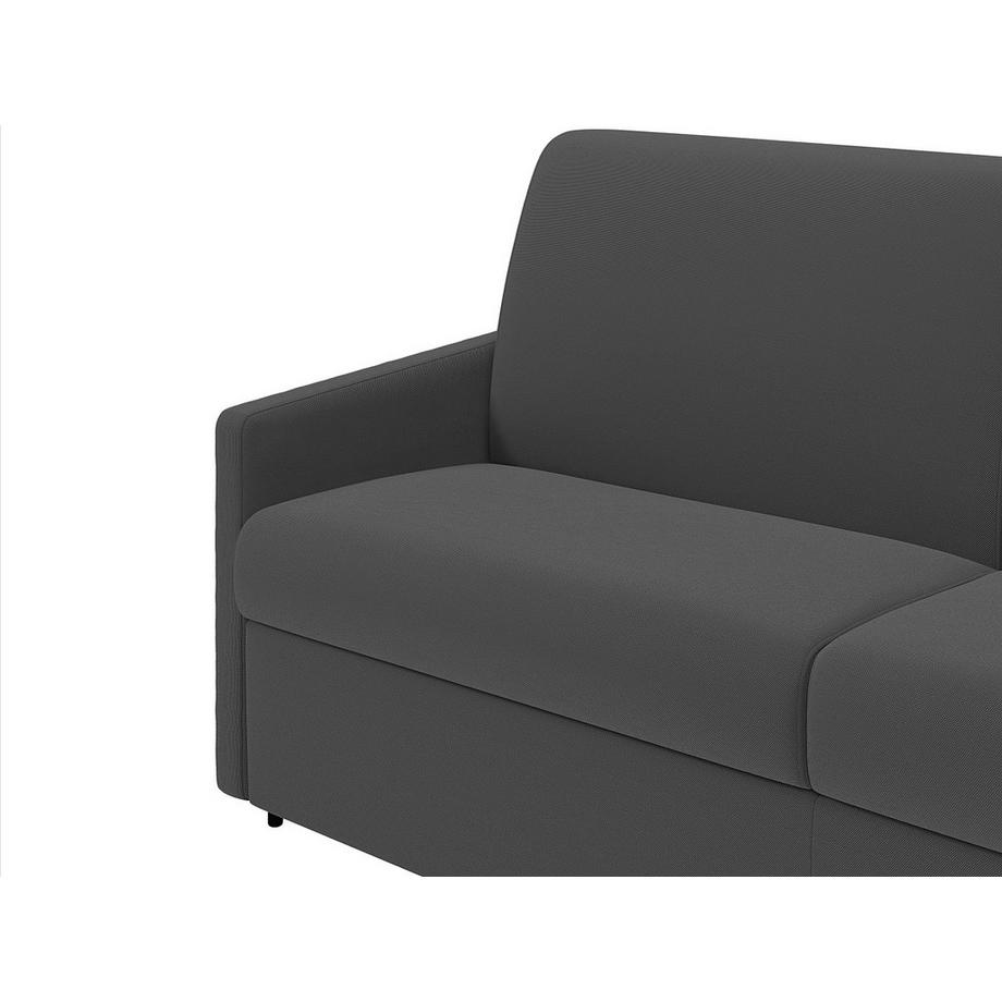 Vente-unique Schlafsofa 2Sitzer Stoff Liegefläche Matratzen CALIFE  