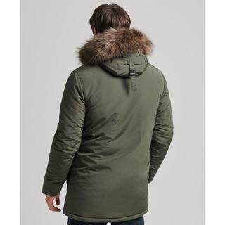 Superdry  parka mit kapuze und kunstfell everest 