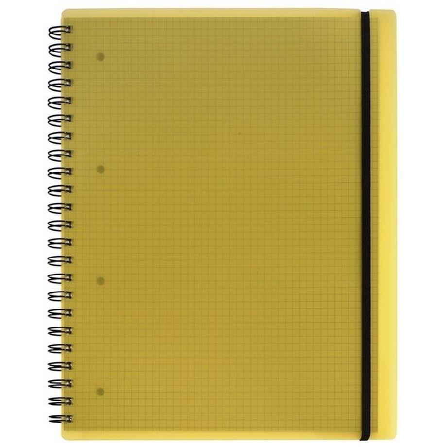 KOLMA Notizbuch Easy A4 06.550.11 gelb