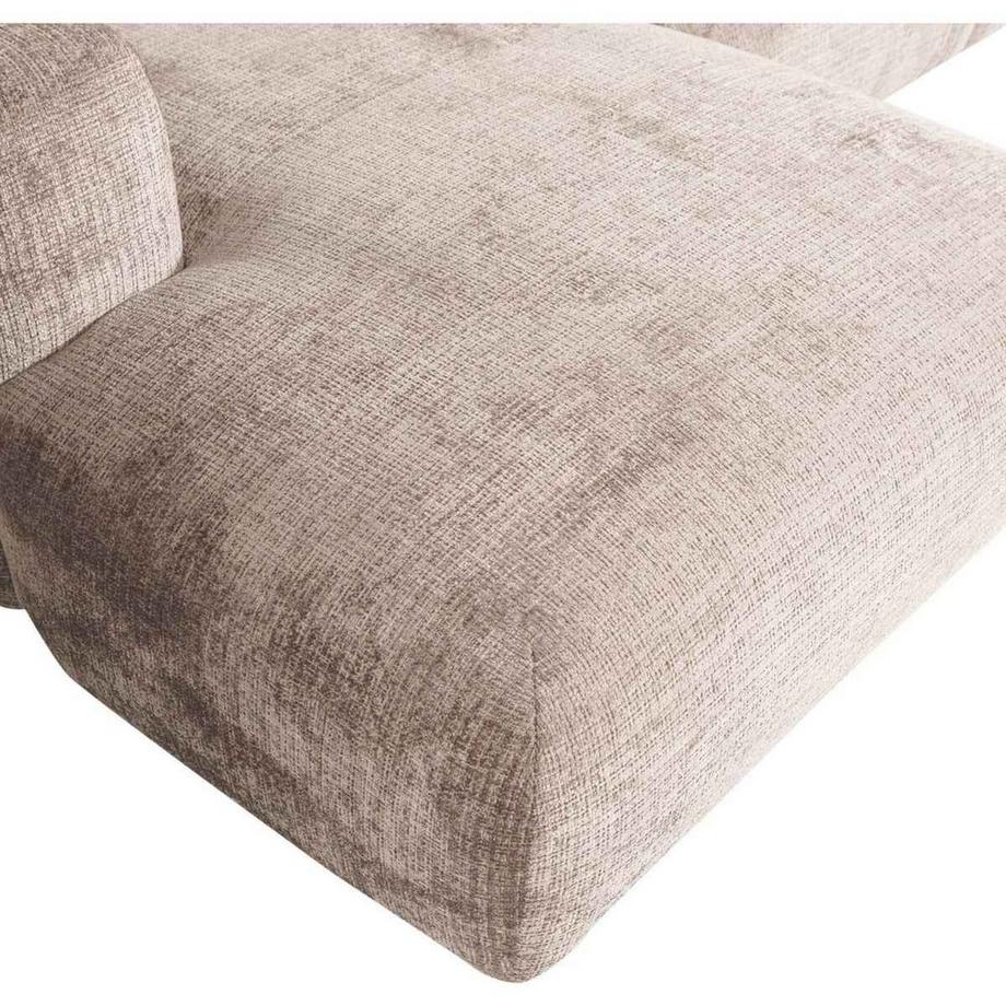mutoni Ecksofa Cloud links gewebte Chenille natur 280x165  