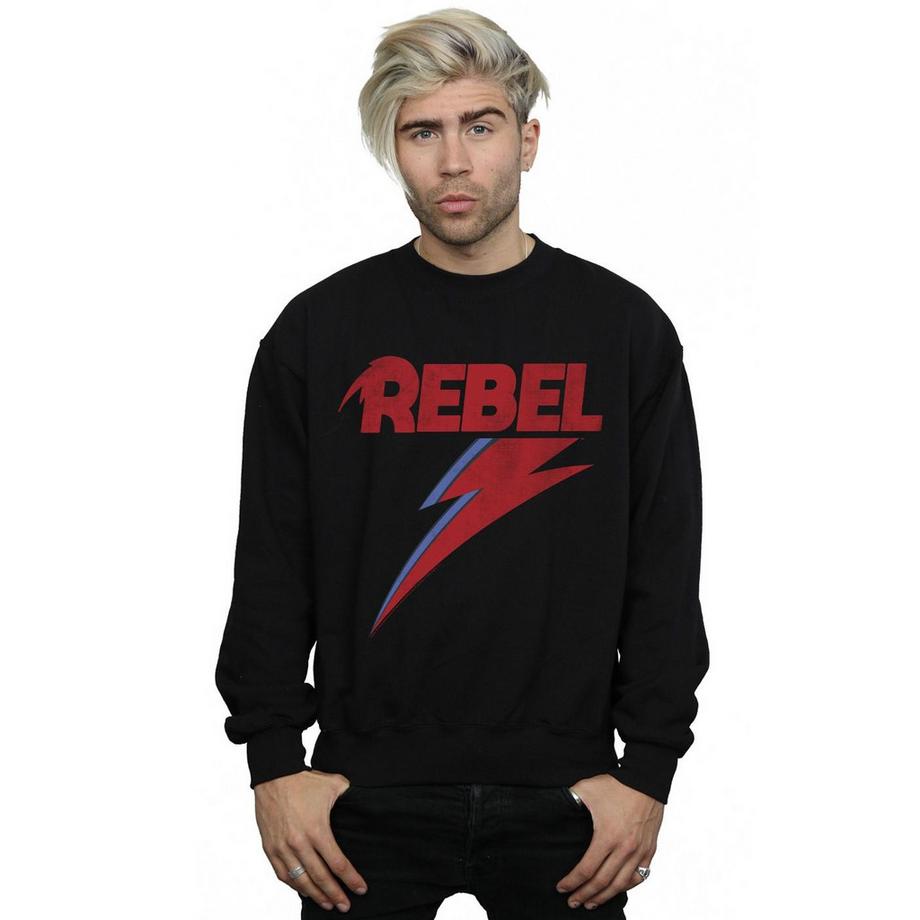 David Bowie Rebel Sweatshirt Col Rond  