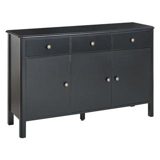 Beliani Sideboard mit 3 Türen aus MDF-Platte Modern OLATE  